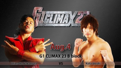 NJPW G1 Climax 23- Shinsuke Nakamura vs Kota Ibushi