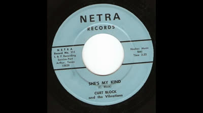 Curt Block & The Vibrations (1965) - She's My Kind.