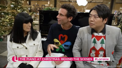 The Piano at Christmas 2024 (Behind the scenes) - Lorraine