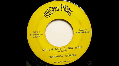 BURGUNDY EXPRESS (1969) - No i'm not a big man