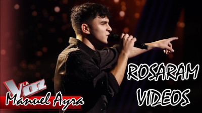 Manuel Ayra canta "Tanto" |Ganador Final | La Voz Antena 3 | 2024 | VIDEOS ROSARAM N: 335