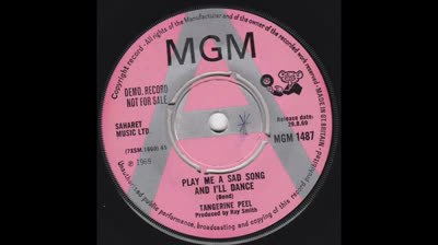Tangerine Peel (1969) - Play me a sad song and I'll dance