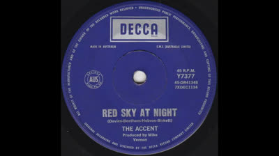 Accent (1967) - Red sky at night
