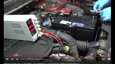 Fuente Alimentacion cambio bateria