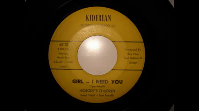 Nobody's Children (1967) - Girl - I Need You