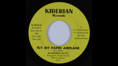 Mourning Dayze (1969) - Fly My Paper Airplane