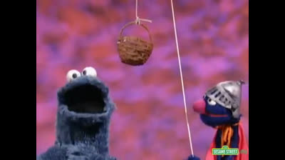 Cookie monster and super grover