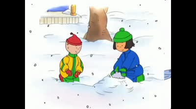 Caillou's snowman