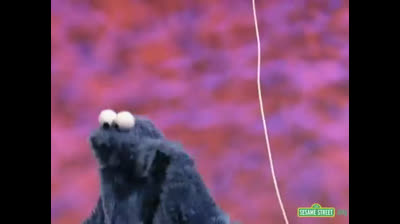 Super grover and cookie monster