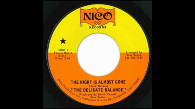 The Night Is Almost Gone (1968) - Delicate Balance