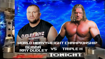 Bubba Ray Dudley vs Triple H - World Heavyweight Championship Match (Full Match)
