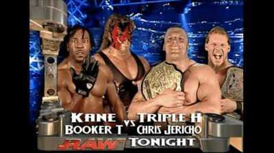 Kane & Booker T vs Triple H & Chris Jericho (Full Match)