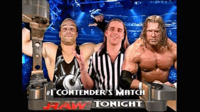Rob Van Dam vs Triple H - #1 Contender's Match (Full Match)