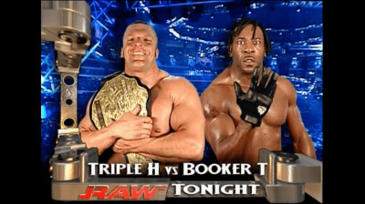 Triple H vs Booker T (Full Match)