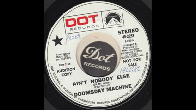Doomsday Machine (1969) - Ain't nobody else (On my mind)