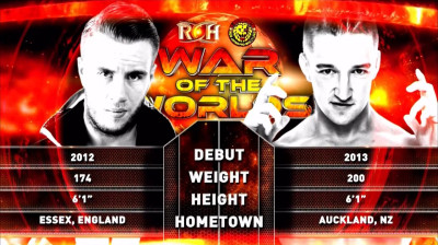 ROH/NJPW War of the Worlds-Will Ospreay vs Jay White