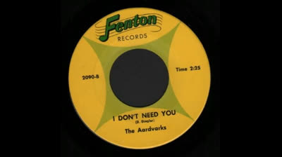 Aardvarks (1966) - I Don't Need You