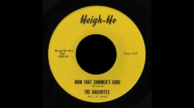 Dagenites (1965) - Now that Summer's Gone