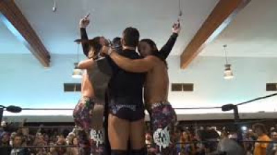 PWG Battle of Los Angeles- Young Bucks & Super Dragon vs Andrew Everett & Biff Busick & Trevor Lee