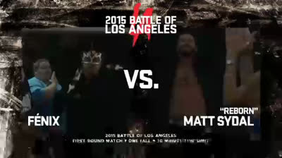 PWG Battle of Los Angeles-Matt Sydal vs Fénix