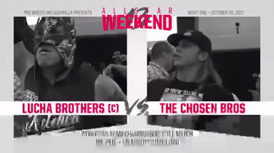 PWG All Star Weekend 13-Lucha Brothers vs Chosen Bros