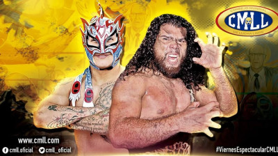 CMLL Super Viernes-King Phoenix vs El Barbaro Cavernario
