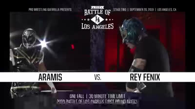 PWG Battle of Los Angeles-Rey Fenix vs Aramis