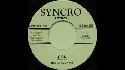 Staccatos (1966/67) - Girl