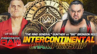 Gunther vs Bronson Reed