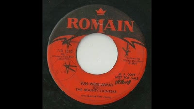 Bounty Hunters (1967) - The Sun Went Away