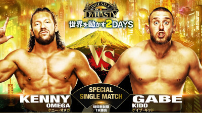 NJPW/All Elite Wrestling Wrestle Dynasty-Kenny Omega vs Gabe Kidd