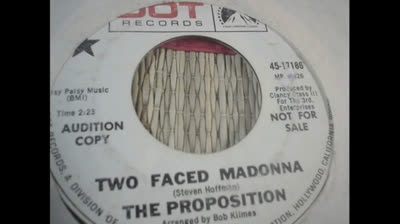 PROPOSITION (1968) - TWO FACED MADONNA